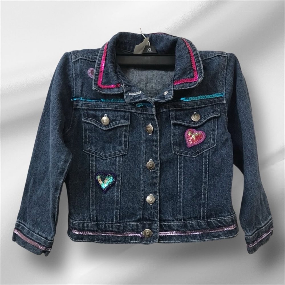 🛍Young Hearts Girl’s Denim Jacket 4T